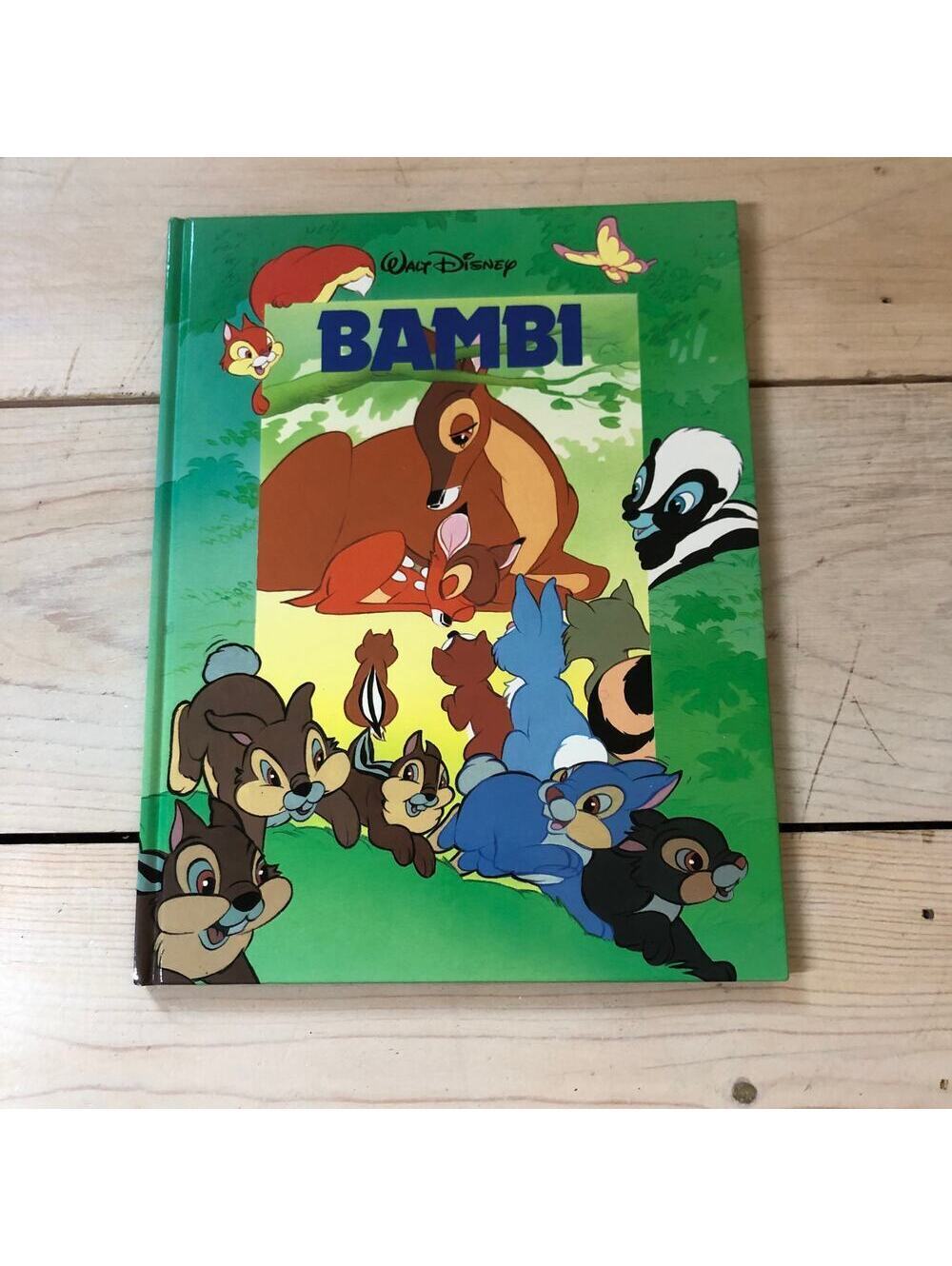 Walt Disney Gallery Books NEW Vintage 1980s Bambi Hardcover Children's Book
